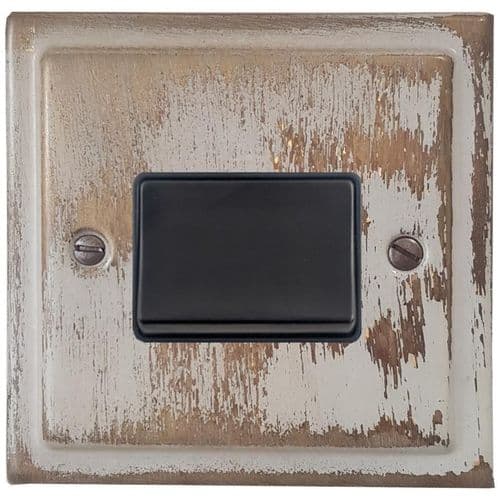 G&H TDB69B Trimline Plate Dover Bronze 1 Gang Triple Pole 10A Fan Isolator Switch