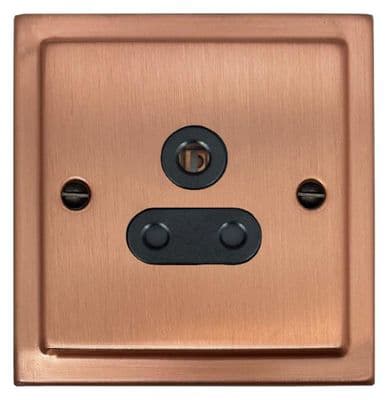 G&H TRG59B Trimline Plate Rose Gold 1 Gang Single 5 Amp Plug Socket