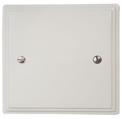 G&H Victorian Plate Matt White