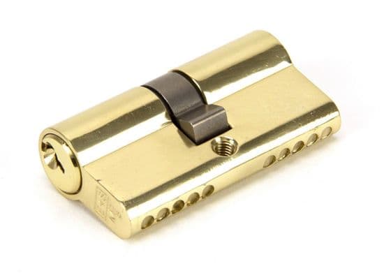Lacquered Brass Euro Cylinder Locks