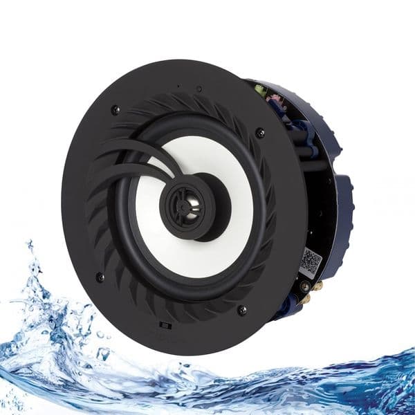 Lithe Audio Bluetooth IP44 Bathroom Ceiling Speaker Single Master Alexa & Google 03210