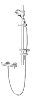 Methven Aurajet AOCTSCPUK Aio Chrome Aio Cool Touch Bar Mixer Shower Kit