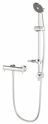 Methven KCTS Kiri Satinjet Chrome Cool Touch Bar Shower & Kit