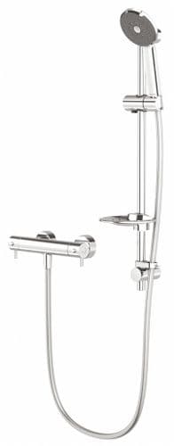 Methven KCTS Kiri Satinjet Chrome Cool Touch Bar Shower & Kit