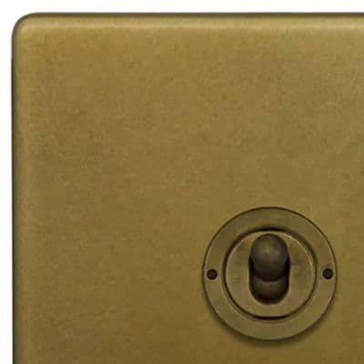 Old Brass Toggle Switches