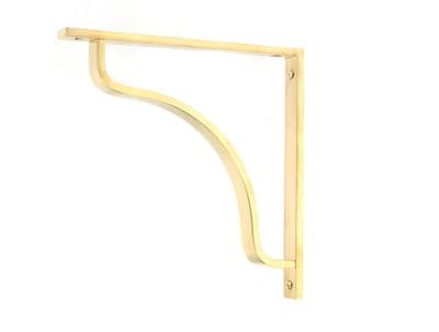 Polished Brass Shelf Brackets