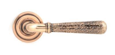 Polished Bronze Door Lever Handles