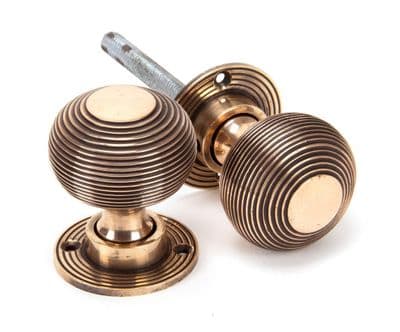 Polished Bronze Door Knobs
