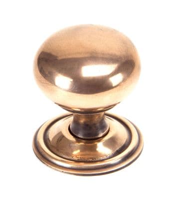 Polished Bronze Cabinet Knobs