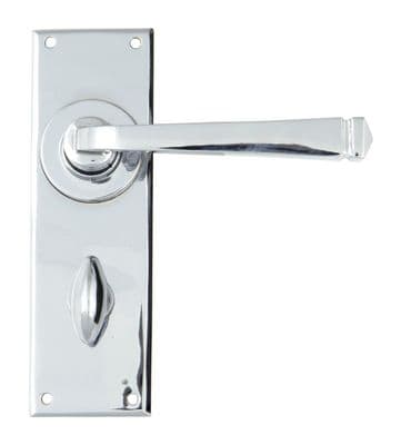 Polished Chrome Door Lever Handles