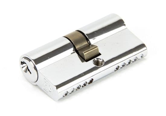 Polished Chrome Euro Cylinder Locks