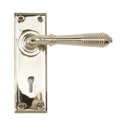 Polished Nickel Door Lever Handles