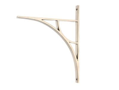 Polished Nickel Shelf Brackets