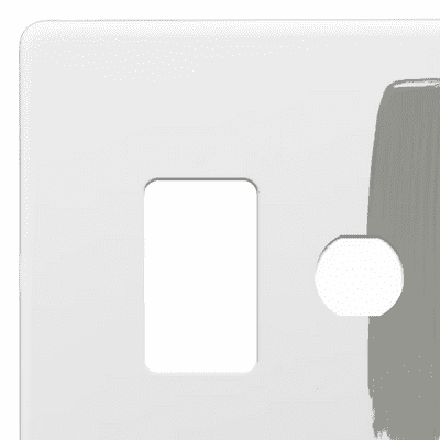 Primed Paintable Grid Plates