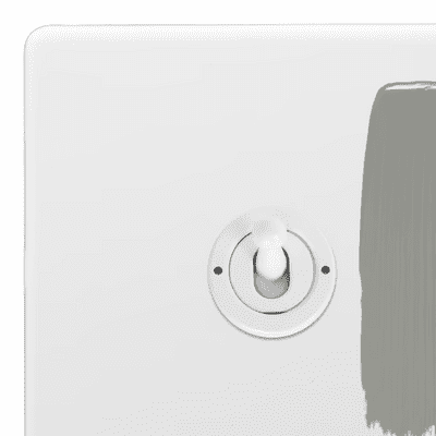 Primed Paintable Switches & Sockets White Inserts