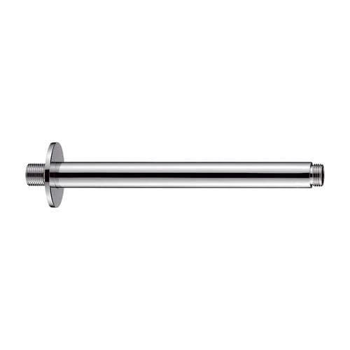 Pura KI032 Ceiling Fixed Round Chrome Concealed Mixer Valve Shower Arm 200mm