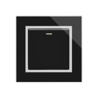 RetroTouch RTS2005 1 Gang 1 or 2 Way 10 Amp Rocker On/Off Light Switch Black