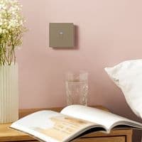 RetroTouch 1 Gang Grey Glass WiFi Touch Switch 01456