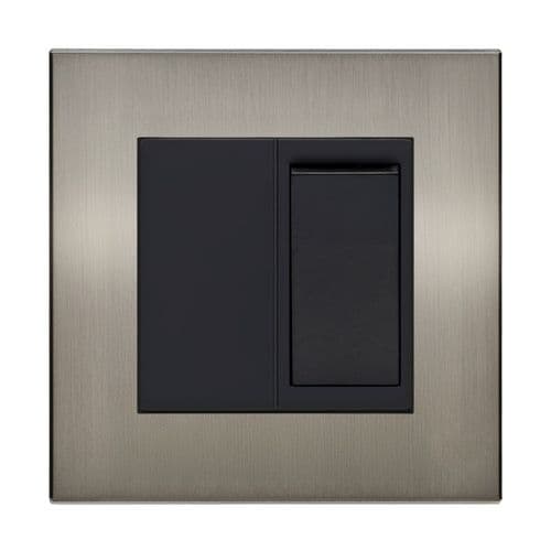 Retrotouch Aura BM13BN-20B 1 Gang 20A DP Switch - Brushed Nickel