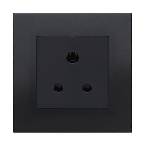 Retrotouch Aura MM13MB-S5AB 5 Amp Plug Socket - Matt Black