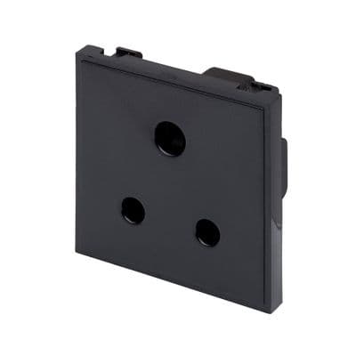 RT 5A Socket (50mmX50mm) Black 09023