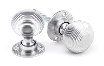 Satin Chrome Door Knobs