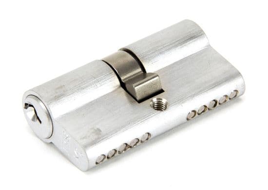 Satin Chrome Euro Cylinder Locks