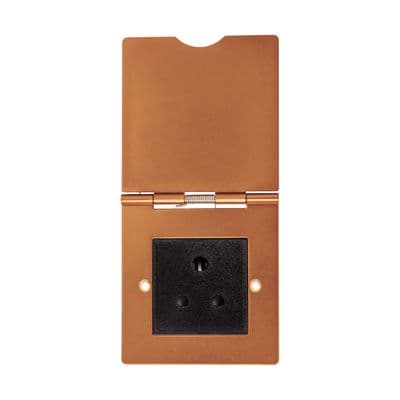 Soho Antique Copper 1 Gang 5 Amp Floor Socket SS-SH-20-SKT503-ACB