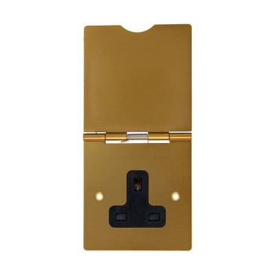 Soho Antique Gold 1 Gang 13A Floor Socket SS-SH-20-SKT501-AGB