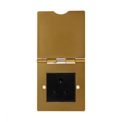 Soho Antique Gold 1 Gang 5 Amp Floor Socket SS-SH-20-SKT503-AGB