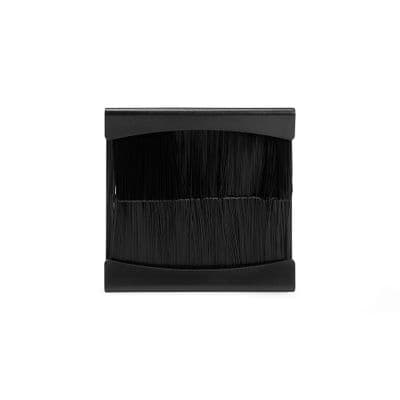 Soho Black Brush M2 50mm x 50mm Euro Module SS-SH-05-EMD603-BK