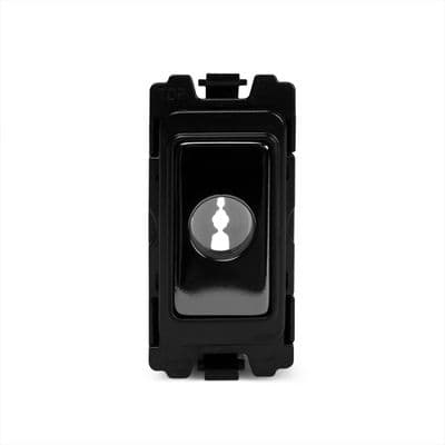 Soho Black Nickel Flex Outlet RM Grid Switch Module SS-SH-00-SGP402-BN