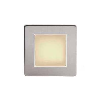 Soho LED Stair Light Brushed Chrome - Warm White SS-SH-20-LED101-BCW