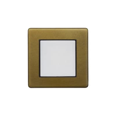 Soho LED Stair Light Old Brass - Cool White SS-SH-20-LED102-OBB