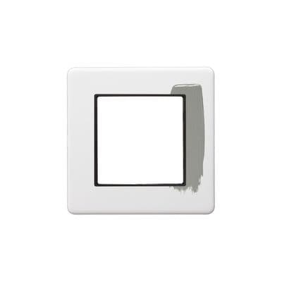 Soho LED Stair Light Primed Paintable - Cool White Black Insert SS-SH-20-LED102-PMB