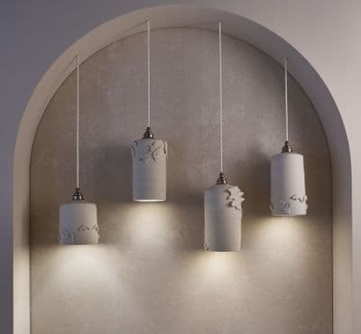 Soho Lighting Acanthus Artisan Ceramic Pendants