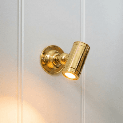 Soho Lighting Chelsea IP68 Solid Brass Spot Light 12V DC 4000K - 3 Metre Cable