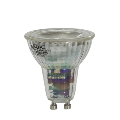 Soho Lighting LED GU10 Bulb 4000K Cool White 240V 7W Dimmable High CRI