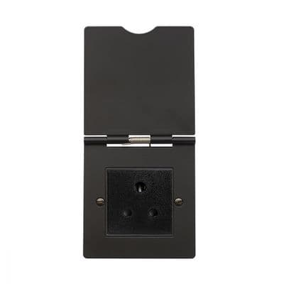 Soho Matt Black 1 Gang 5 Amp Floor Socket SS-SH-20-SKT503-MBB