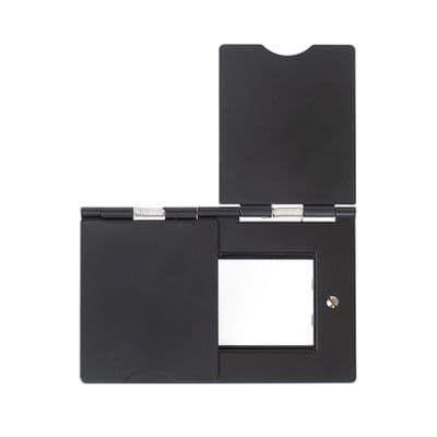 Soho Matt Black 2 Gang EM Euro 4x25mm Module Floor Plate SS-SH-20-PLT412-MBB