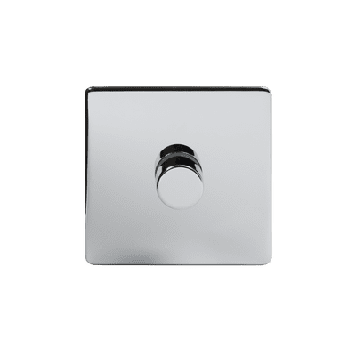 Soho Polished Chrome 1 Gang LED Multi-Way Dimmer Switch SS-SH-20-LTS251-PC
