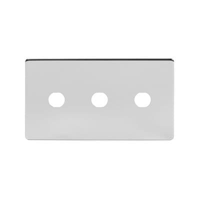 Soho Polished Chrome 3 Gang LT3 Toggle Plate SS-SH-20-PLT303-PC