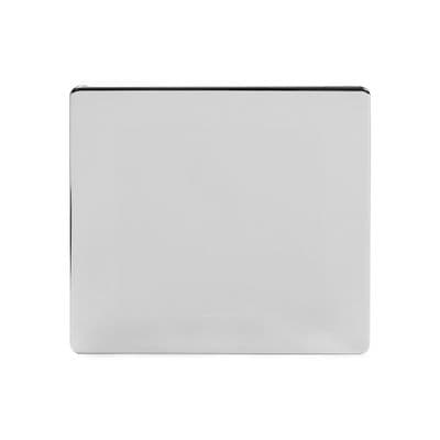 Soho Polished Chrome 6 Gang Large Blanking Plate SS-SH-20-GRD568-PC