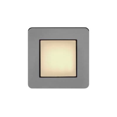 Soho SS-SH-10-LED101-BNB LED Stair Light Black Nickel Flat Plate - Warm White
