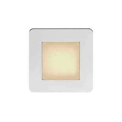 Soho SS-SH-10-LED101-PCW LED Stair Light Polished Chrome Flat Plate - Warm White