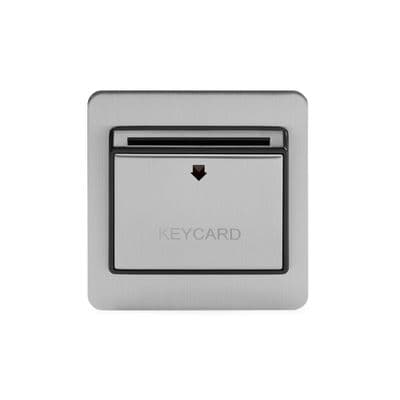 Soho SS-SH-20-ISO102-BCB 32A Hotel Key Card Switch Brushed Chrome