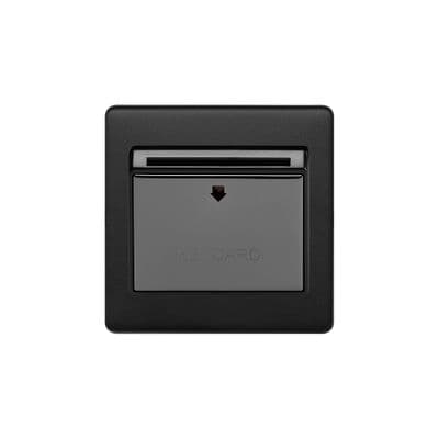Soho SS-SH-20-ISO102-MBB 32A Hotel Key Card Switch Matt Black