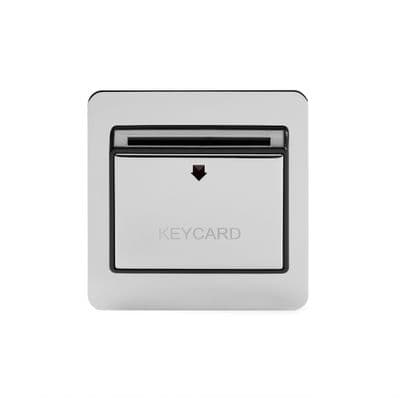 Soho SS-SH-20-ISO102-PCB 32A Hotel Key Card Switch Polished Chrome