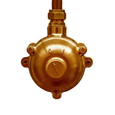 Soho SS-SH-50-LTO101-RB Chelsea Solid Brass 1 Gang IP66 Outdoor 20A 2-Way Rotary Light Switch