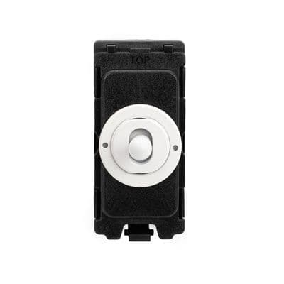 Soho White 20A 2 Way & Off Retractive CM Grid Toggle Switch Module SS-SH-00-SGP315-WP